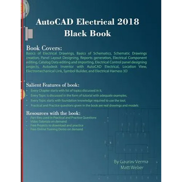 AutoCAD Electrical 2018 Black Book - Paperback