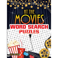 At the Movies Word Search Puzzles - Paperback