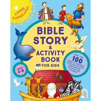 Bible Story and Activity Book for Kids (Little Sunbeams) - Paperback