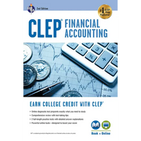 Clep(r) Financial Accounting Book + Online - Paperback