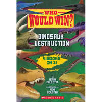 Who Would Win?: Dinosaur Destruction - Hardcover