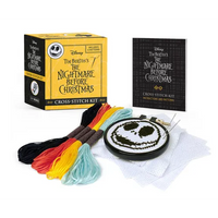 Disney Tim Burton's the Nightmare Before Christmas Cross-Stitch Kit - Paperback