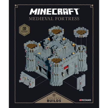 Minecraft: Exploded Builds: Medieval Fortress: An Official Mojang Book - Paperback