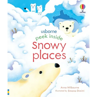 Peek Inside Snowy Places - Board Book