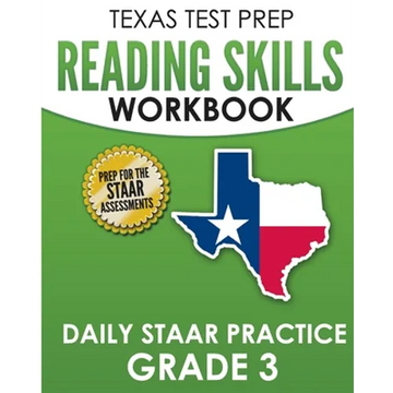 TEXAS TEST PREP Reading Skills Workbook Daily STAAR Practice Grade 3: Preparation for the STAAR Reading Tests - Paperback