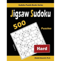 Jigsaw Sudoku: 500 Hard Puzzles - Paperback