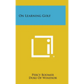 On Learning Golf