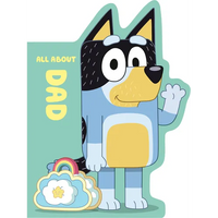 Bluey: All about Dad - Board Book
