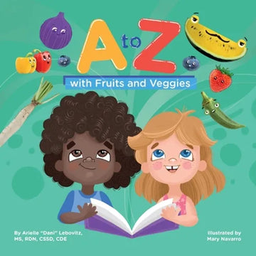 A to Z with Fruits and Veggies - Paperback