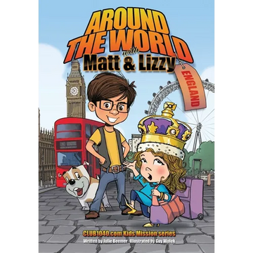Around The World with Matt and Lizzy - England - Paperback