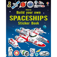 Build Your Own Spaceships Sticker Book - Paperback