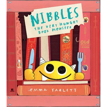 Nibbles the Very Hungry Book Monster - Hardcover