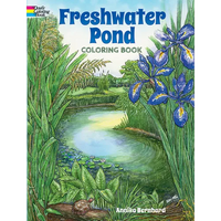 Freshwater Pond Coloring Book - Paperback