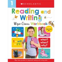 First Grade Reading/Writing Wipe Clean Workbook: Scholastic Early Learners (Wipe Clean) - Paperback