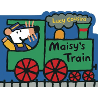 Maisy's Train: A Maisy Shaped Board Book (Train-Shaped Board Book about Maisy the Mouse's Railroad Adventure for Toddlers and Kids Ages 2-5) - Board Book