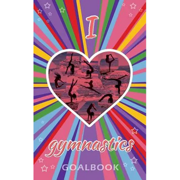 I Love Gymnastics Goalbook Journal (purple/stripes cover #4): WAG junior - Paperback