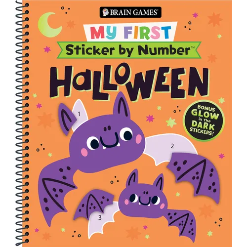 Brain Games - My First Sticker by Number: Halloween
