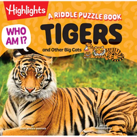 Who Am I? Tigers and Other Big Cats: Read-Aloud Animal Book for Kids Featuring Big Cat Guessing Games, Puzzles and Facts, Wild Cat Animal Encyclopedia - Hardcover