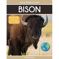 Bison: Fascinating Animal Facts for Kids - Paperback