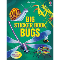 Big Sticker Book Bugs - Paperback
