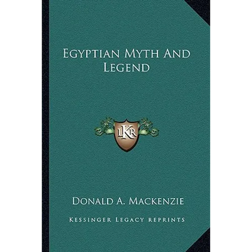 Egyptian Myth And Legend - Paperback
