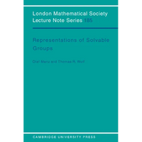 Representations of Solvable Groups - Paperback