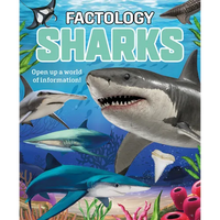 Factology: Sharks: Open Up a World of Information! - Hardcover