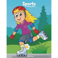 Sports Coloring Book 3 - Paperback