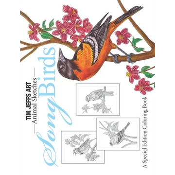 Song Birds: A Special Edition Coloring Book - Paperback