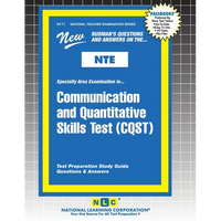 Communication and Quantitative Skills Test (CQST) - Paperback
