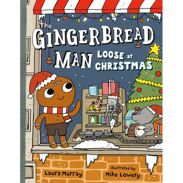 The Gingerbread Man Loose at Christmas - Hardcover