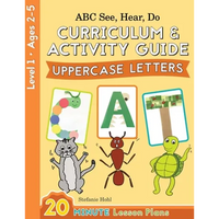 ABC See, Hear, Do Level 1: Curriculum & Activity Book, Uppercase Letters - Paperback