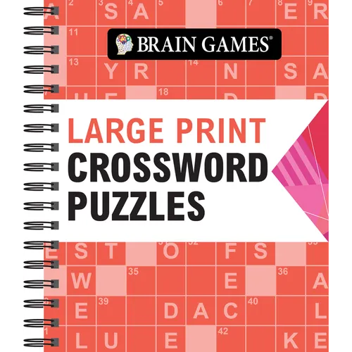 Brain Games - Large Print Crossword Puzzles (Arrow)