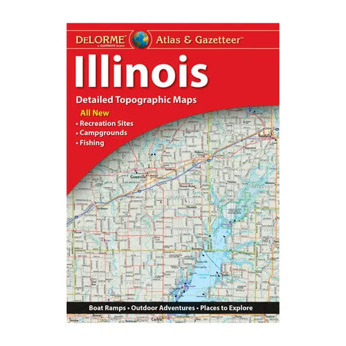 Delorme Atlas & Gazetteer Illinois