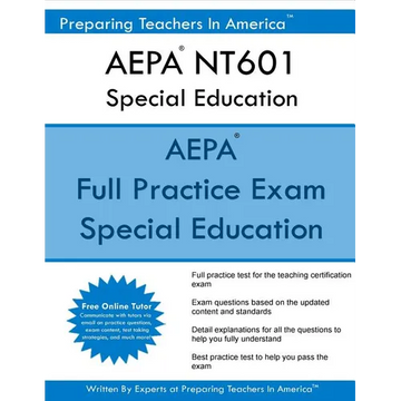 AEPA NT601 Special Education: Arizona Educator Proficiency Assessments - Paperback