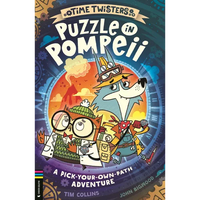 Puzzle in Pompeii: A Pick-Your-Own-Path Adventure - Paperback