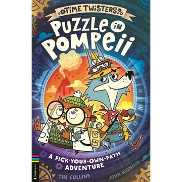 Puzzle in Pompeii: A Pick-Your-Own-Path Adventure - Paperback
