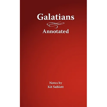 Galatians, Annotated - Paperback