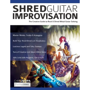Shred Guitar Improvisation - Paperback