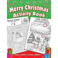 Merry Christmas Activity Book - Paperback