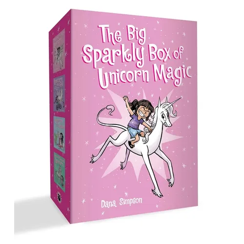 The Big Sparkly Box of Unicorn Magic: Phoebe and Her Unicorn Box Set Volume 1-4