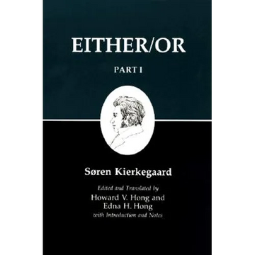 Either/Or, Part I - Paperback