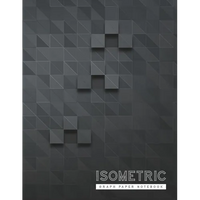 Isometric Graph Paper Notebook: 3D Graph Paper 1/4 Inch Equilateral Triangle Engineer Notebook Drafting Paper Isometric pad - Paperback