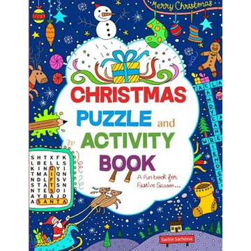 Christmas Puzzle and Activity Book: A Fun book for Festive Season - Paperback