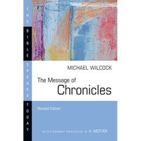 The Message of Chronicles - Paperback