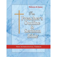 Preacher's Outline & Sermon Bible-NIV-Hebrews-James - Paperback