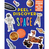 Peel + Discover: Space - Paperback