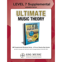 LEVEL 7 Supplemental Answer Book - Ultimate Music Theory: LEVEL 7 Supplemental Answer Book - Ultimate Music Theory (identical to the LEVEL 7 Supplemen - Paperback
