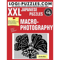 XXL Japanese Puzzles: Macrophotography - Paperback