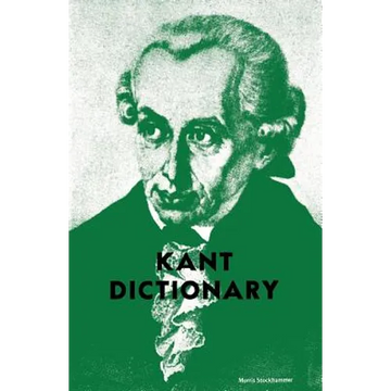 Kant Dictionary - Paperback